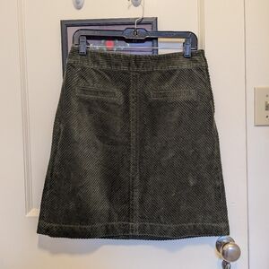NWT wide wale corduroy skirt